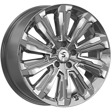 Диск Premium Series Кр1061 Humber 20x8 5x120 ET41.50 DIA66.10 DIAMOND GLOSS GRAPHITE