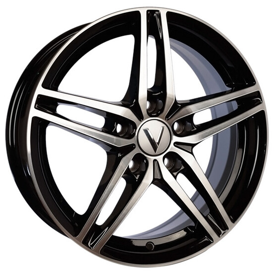 Диск Вектор B219 16x6.50 5x114.30 ET45 DIA67.10 АЛМАЗ ЧЕРНЫЙ