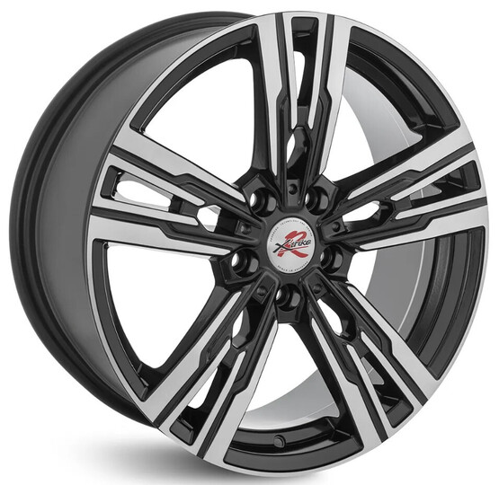 Диск X'trikerst R228 18x8 5x114.30 ET50 DIA60.10 BK/FP