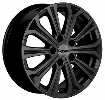 Диск Carwel Кудро 1610 16x6.50 5x114.30 ET43 DIA67.10 BL