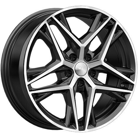 Диск Скад Челси 18x8 5x120 ET41 DIA59.60 АЛМАЗ БАРХАТ