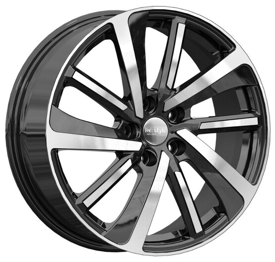 Диск K&K Кс1111 18x7 5x114.30 ET40 DIA66.10 АЛМАЗ ЧЕРНЫЙ