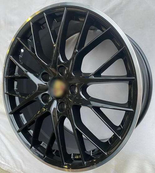 Диск Replica Fr Fp879 21x9.50 5x130 ET61 DIA71.60 BLACK MACHINED LIP