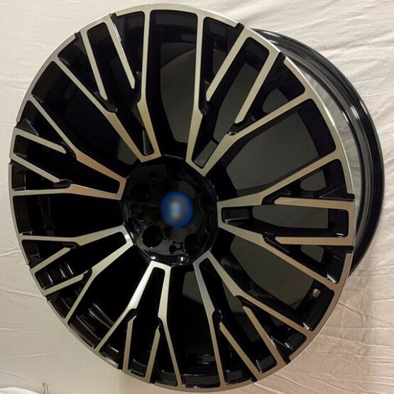 Диск Replica Fr Ft589 21x10.50 5x112 ET30 DIA66.60 BLACK MACHINED FACE