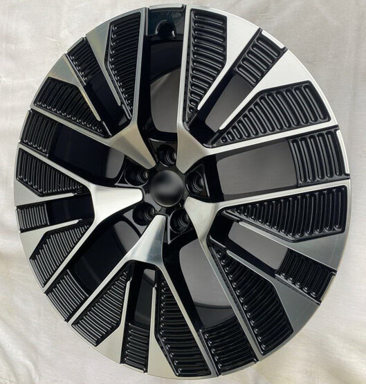 Диск Replica Fr Ft624 20x9 5x112 ET30 DIA66.45 BLACK MACHINED FACE