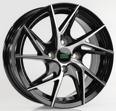 Диск Megami Mgm-24 14x6 4x100 ET35 DIA67.10 BKF