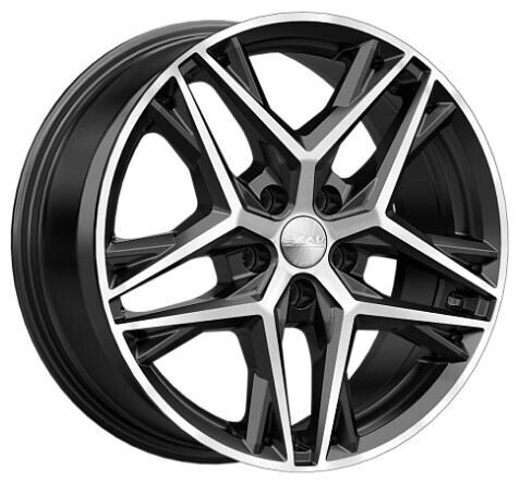 Диск Скад Челси 18x8 5x114.30 ET38 DIA67.10 АЛМАЗ БАРХАТ НОВЫЙ
