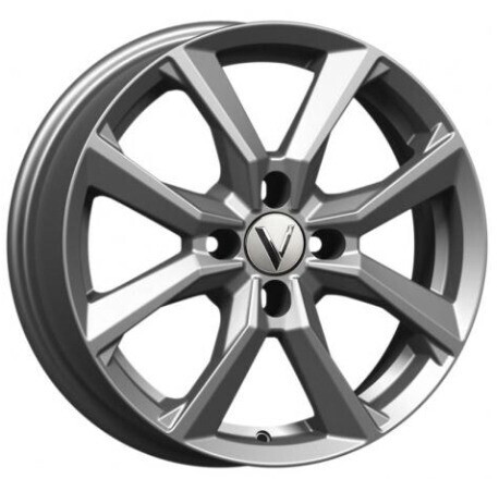 Диск Вектор B271 16x6 4x100 ET45 DIA67.10 СИЛЬВЕР S