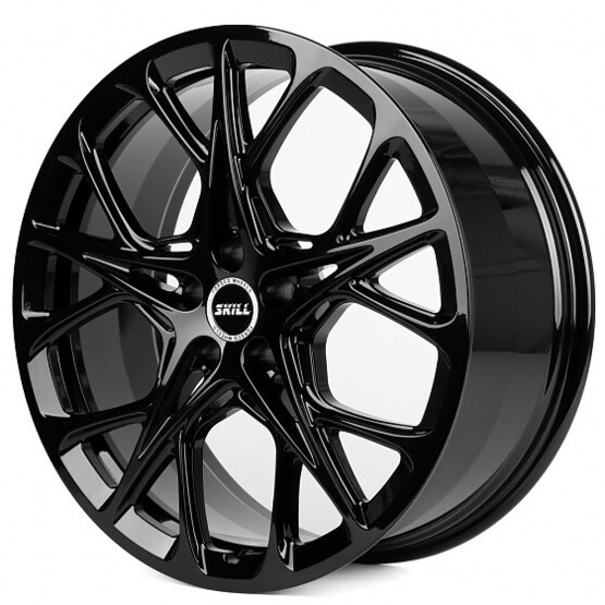 Диск Skill Sl528 21x9 5x114.30 ET40 DIA60.10 ЧЁРНЫЙ ГЛЯНЦЕВЫЙ