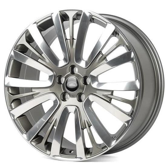 Диск Cmst Fg442-Ds227 21x10 5x120 ET48 DIA72.60 ГРАФИТ + ПОЛИРОВАННЫЕ СПИЦЫ