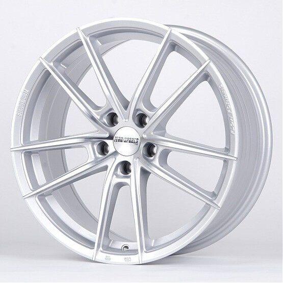 Диск Replica Nn Zero 2239 18x8 5x108 ET40 DIA73.10 СЕРЕБРО + ПОЛИРОВАННЫЕ СПИЦЫ