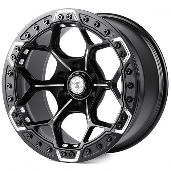 Диск Skill Sv310-Sk335 20x10 6x139.70 ET0 DIA77.80 ЧЁРНЫЙ МАТОВЫЙ + ПОЛИРОВКА