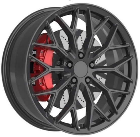 Диск Vissol F-1630 21x8.50 5x108 ET35 DIA63.40 GLOSS BLACK