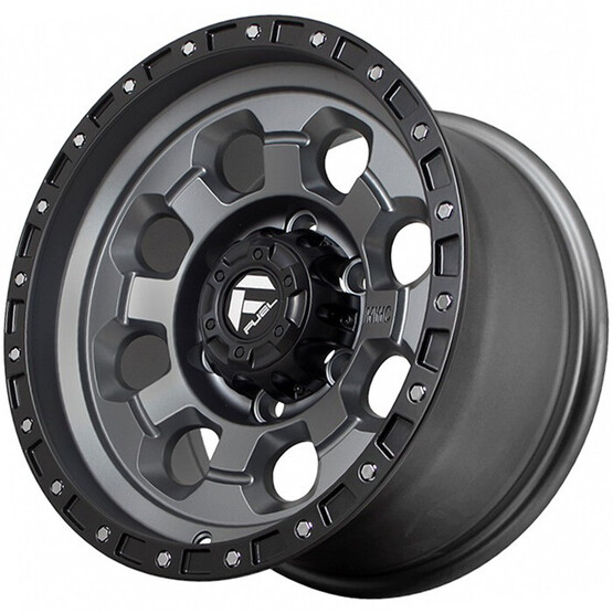 Диск Ff Q820 15x8 6x139.70 ET0 DIA110.10 MATT GUNMETAL WITH MATT BLACK