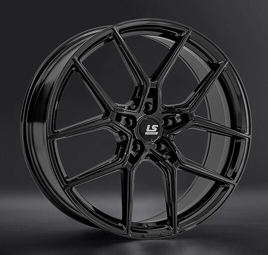 Диск Ls Wheels Flowforming Rc100 22x9 5x120 ET42 DIA62.60 BK