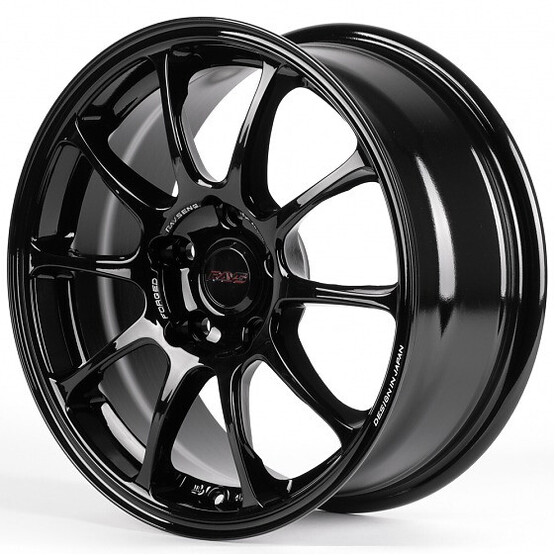 Диск Rays 1136D 16x7 4x100 ET35 DIA73.10 ЧЁРНЫЙ ГЛЯНЦЕВЫЙ