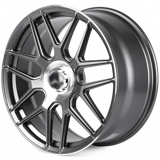 Диск Ptracing Fg474X 21x10 5x112 ET42 DIA66.50 ГРАФИТ + ПОЛИРОВАННЫЙ ОБОД