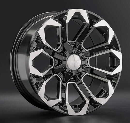Диск Ls Wheels Ls1366 17x9 6x139.70 ET20 DIA106.10 BKF