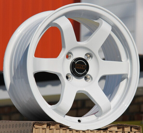 Диск Volk Racing Te37Sl 14x7 4x100 ET20 DIA73.10 БЕЛЫЙ