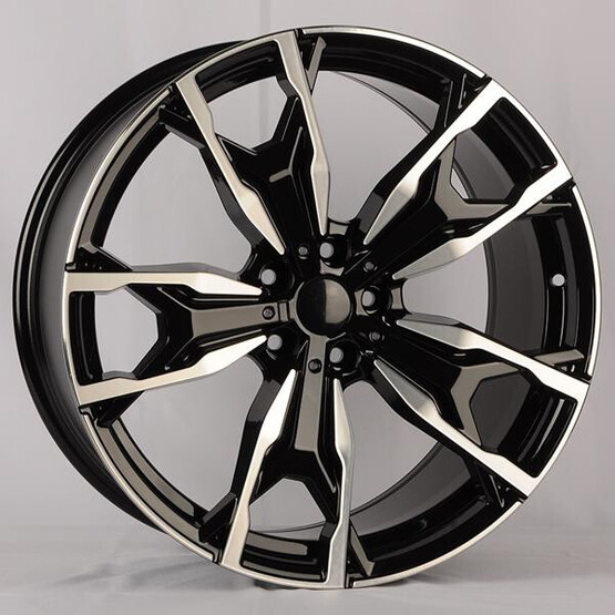 Диск Powcan Y0204 20x8 5x112 ET26 DIA66.60 BKF