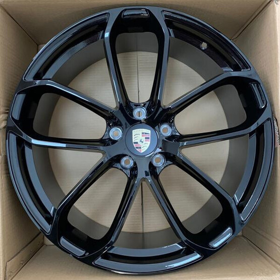 Диск Forged Ps110 22x11 5x130 ET58 DIA71.60 GLOSS BLACK