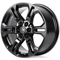 Диск Noname F7604 17x8 6x114.30 ET30 DIA66.10 ЧЕРНЫЙ МАТОВЫЙ