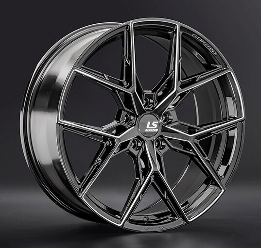 Диск Ls Wheels Flowforming Rc82 20x8.50 5x120 ET45 DIA72.60 BK+SSF