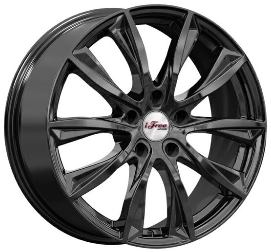 Диск Ifree Кazaнтип 18x7.50 5x100 ET48 DIA56.10 BK